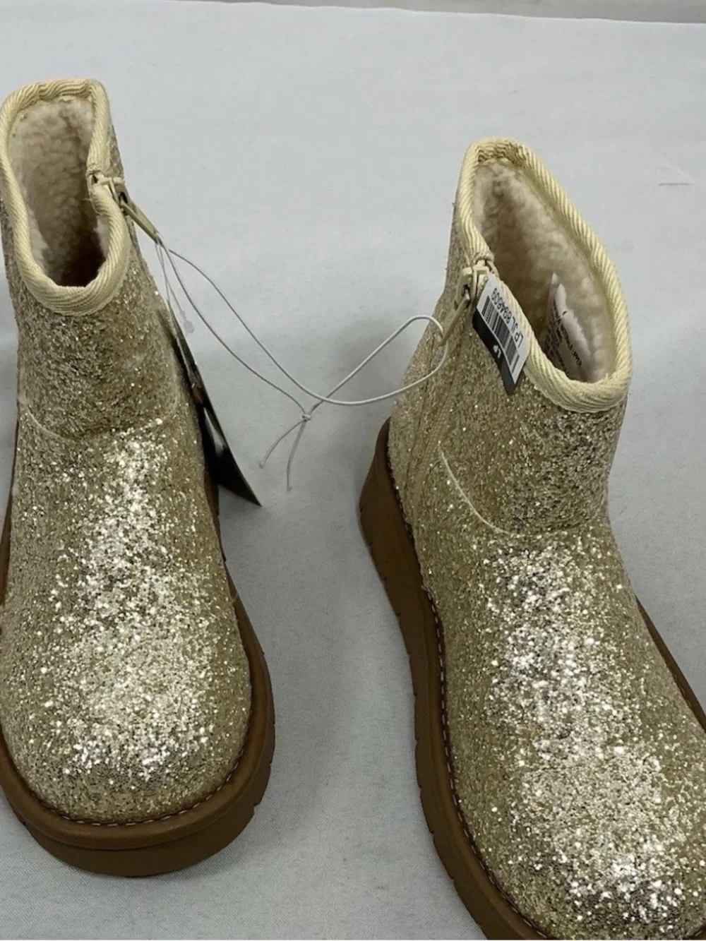 Sparkle Short Winter Boot - Gold Cat & Jack